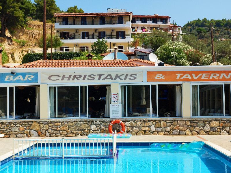 Hotel Christakis Studios Troulos Exteriör bild